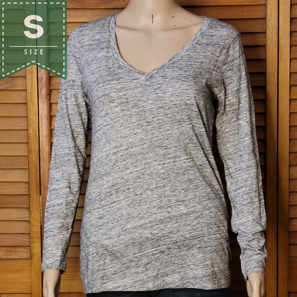 Grey Long Sleeve Top Merona
